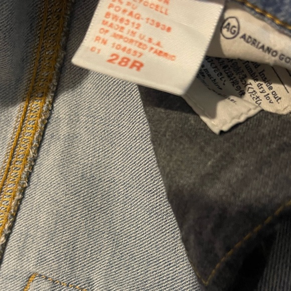 AG Adriano Goldschmied Classic Indigo Straight Jeans - Picture 8 of 11